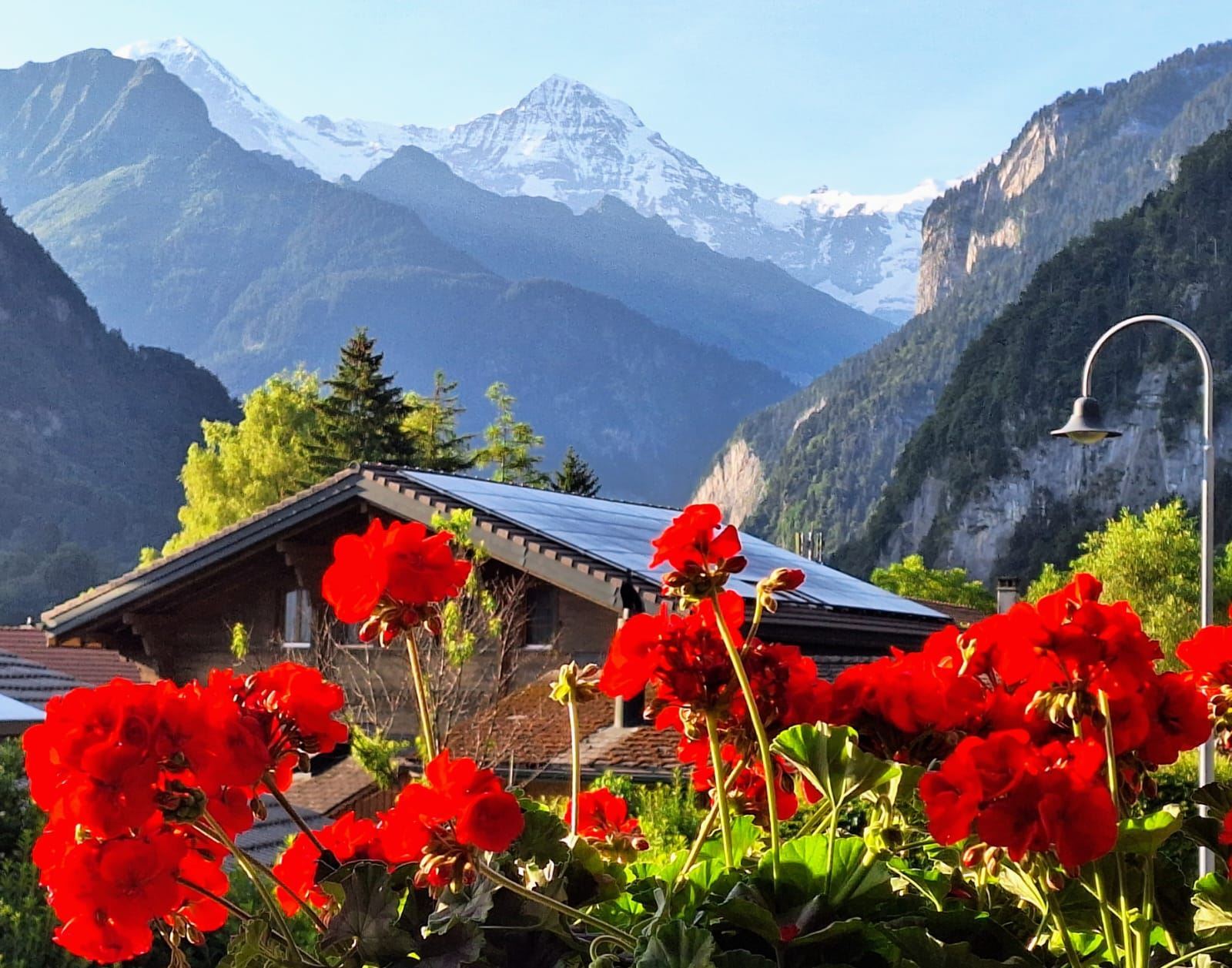 Jungfrau mountain massif