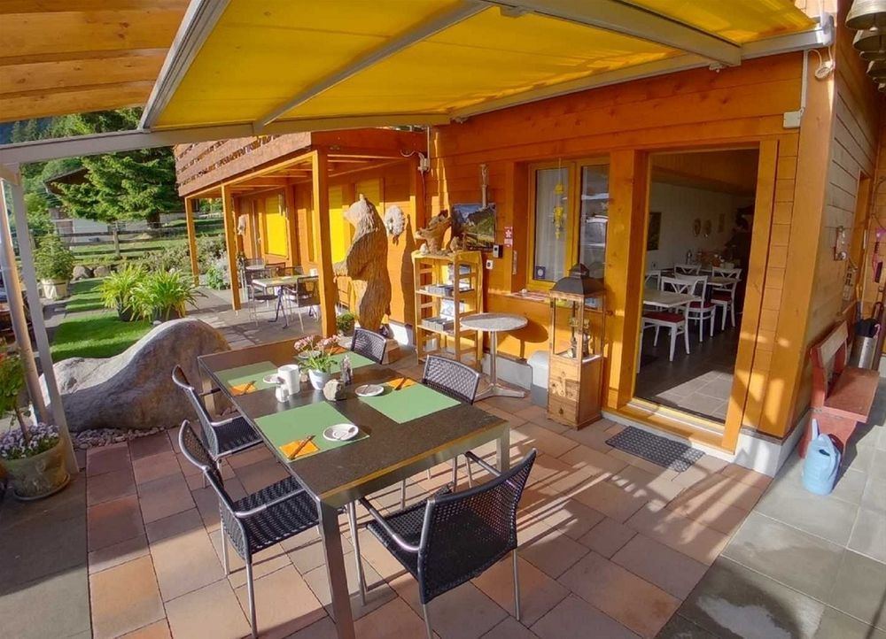Terrace dining area